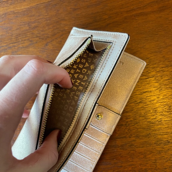Rose Gold Kate Spade Wallet/Card Holder - Picture 7 of 8